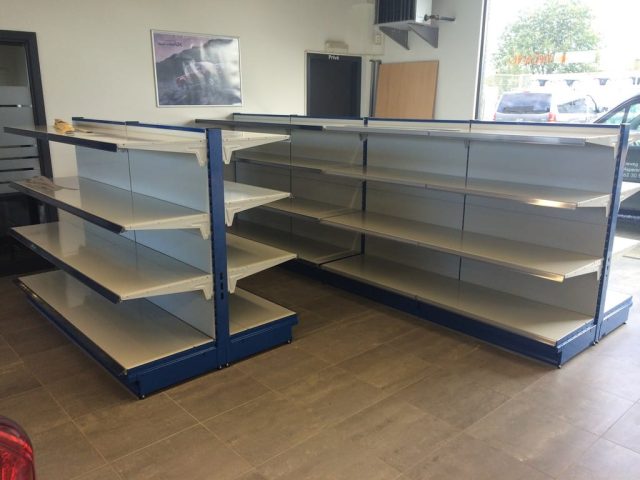 Winkelstelling gondola