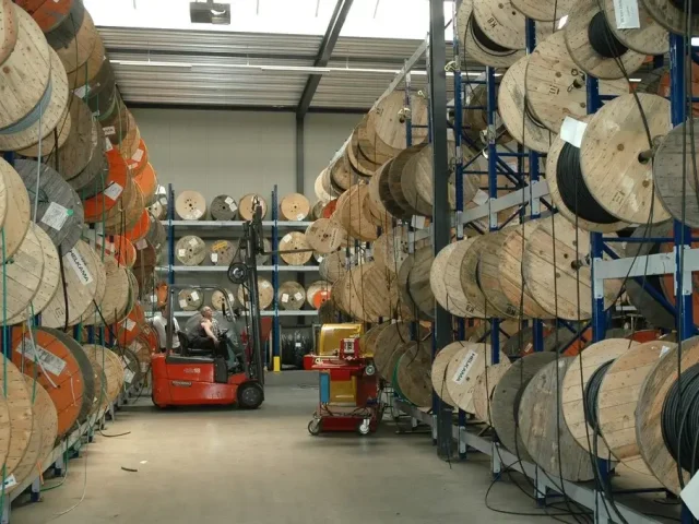 Haspelstelling - magazijnstelling